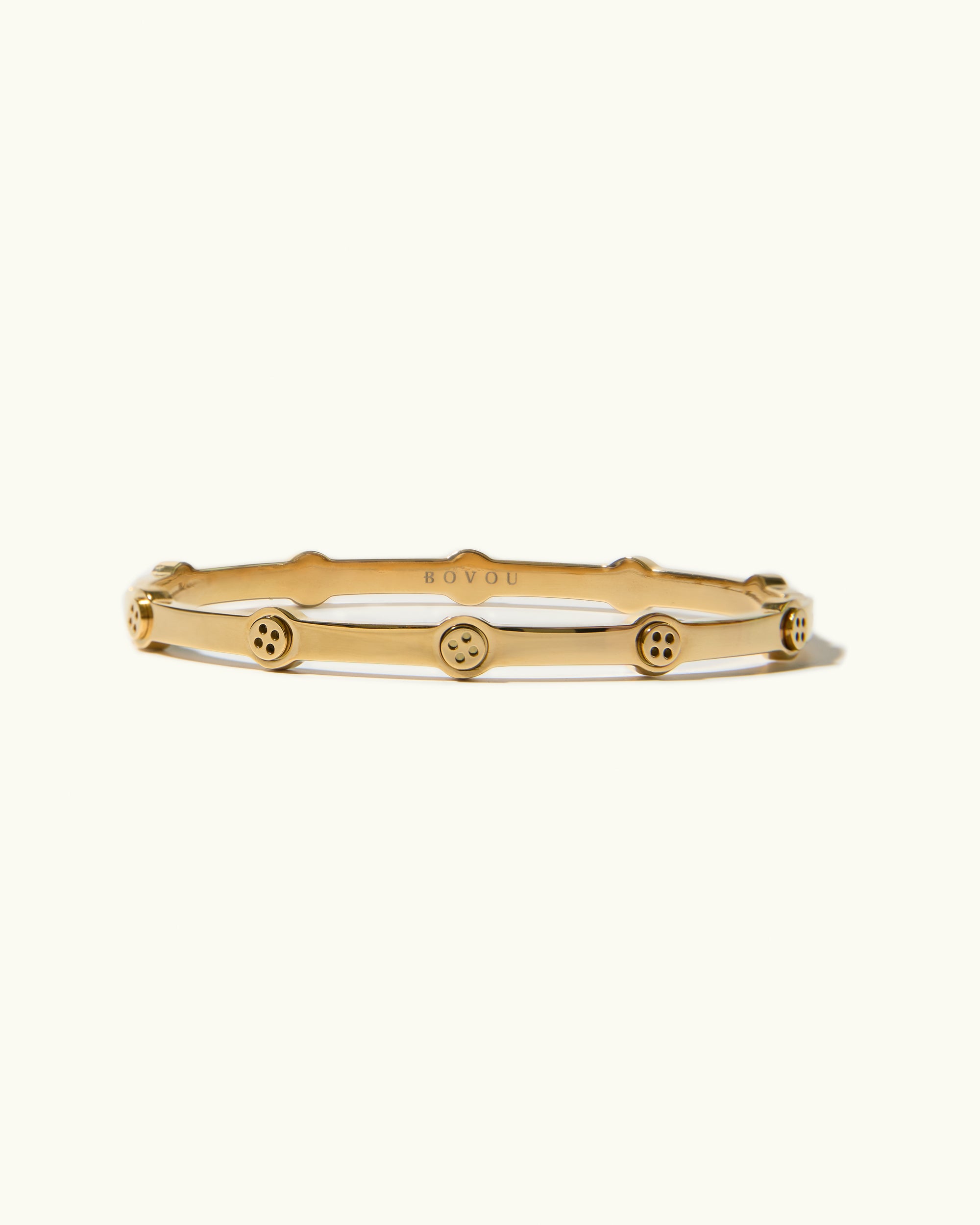 Classic Button Bangle