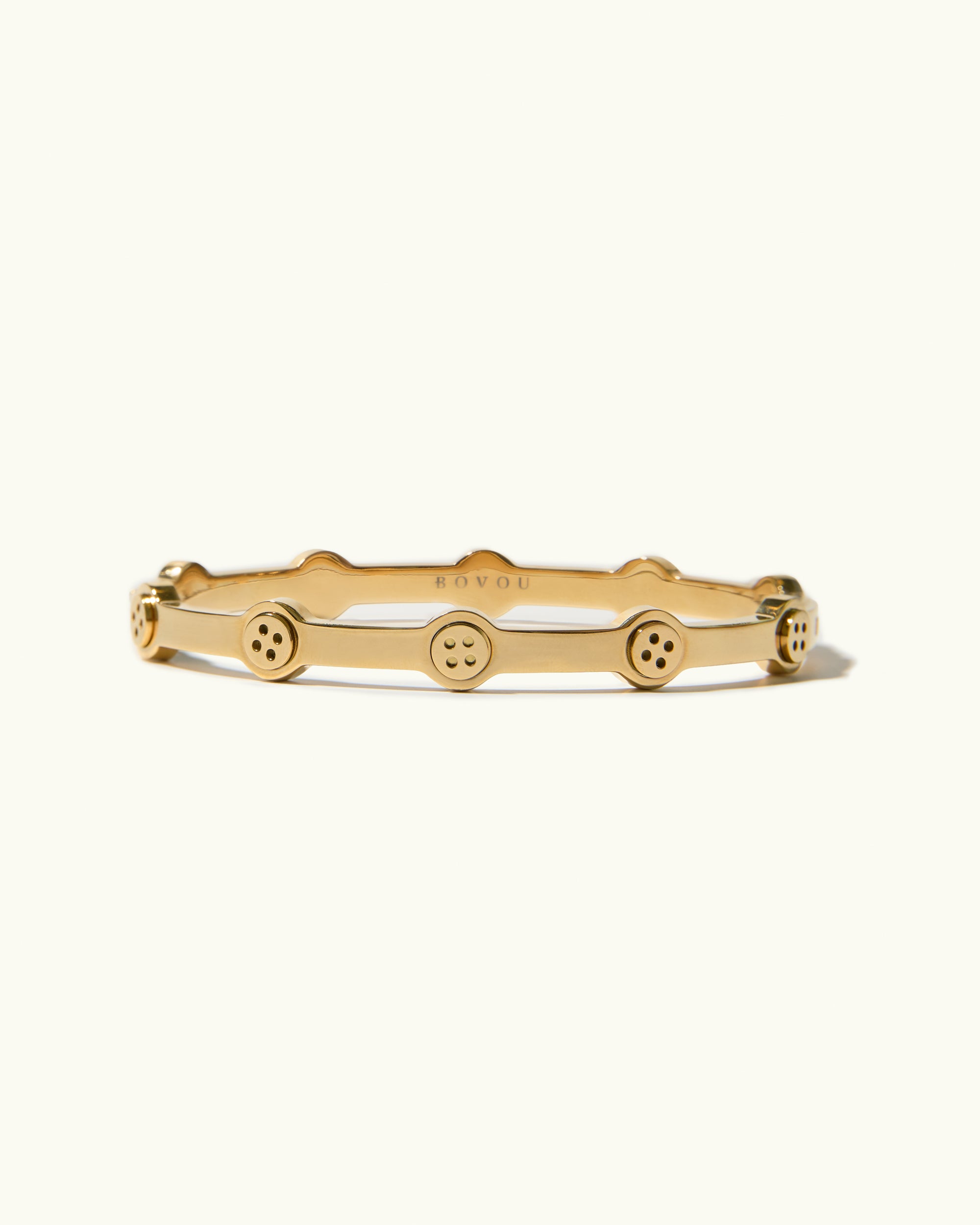 Classic Button Bangle