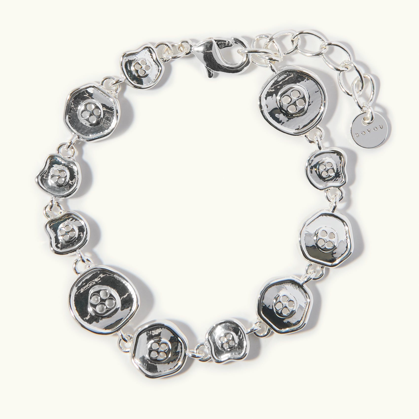 Bold Button Bracelet