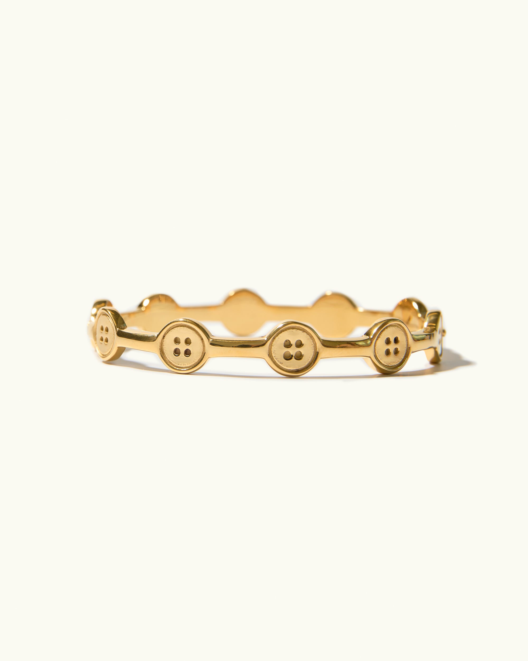 Bold Button Bangle
