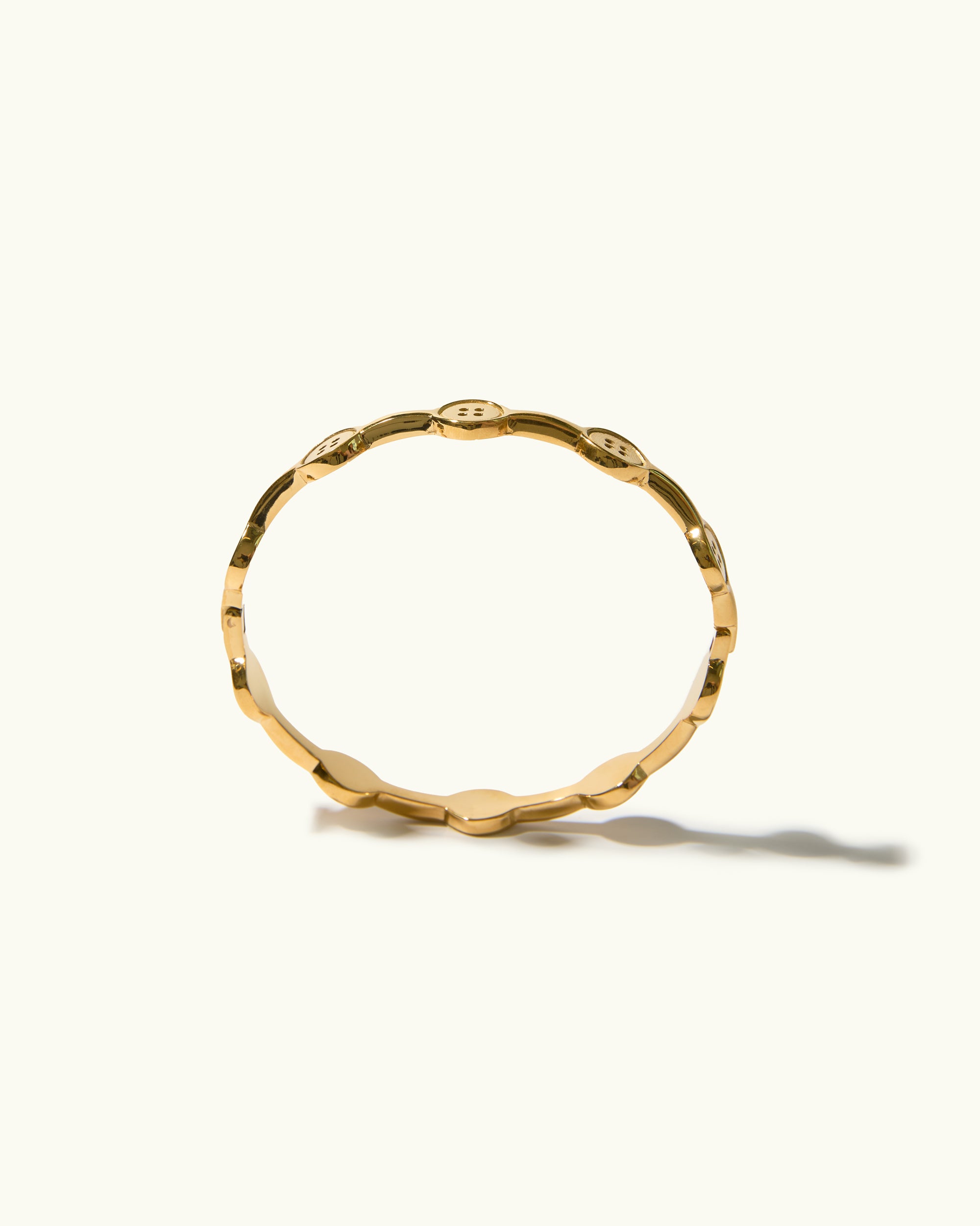 Bold Button Bangle